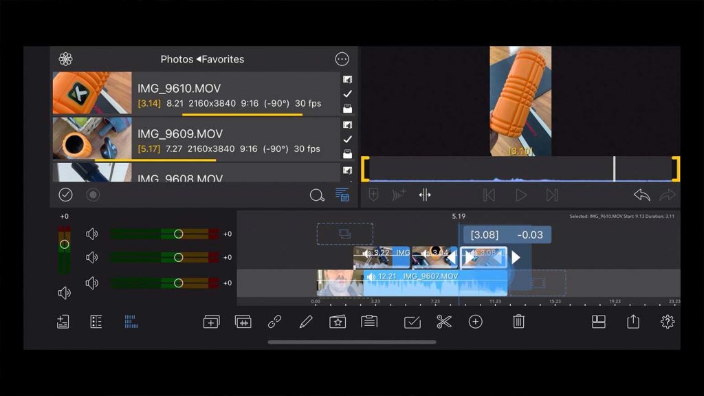 Mobile Video Editing