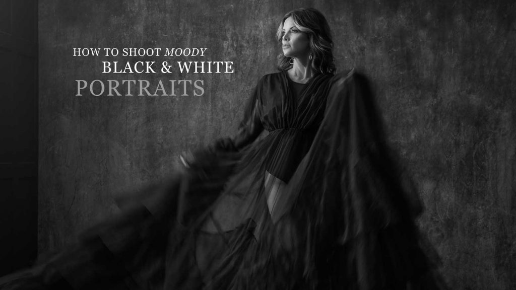 Moody Black & White Portraits