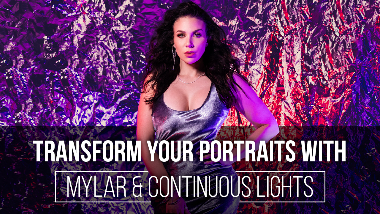 Read more about the article Transform Your Studio Portraits with Mylar and Continuous Lighting